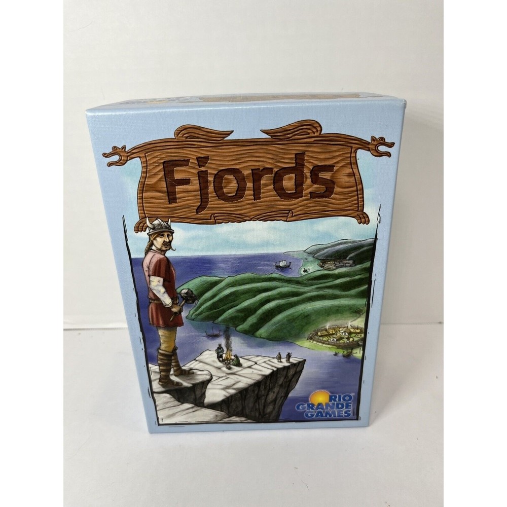 Fjords Strategy Board Game Rio Grande Games 2005 Complete
